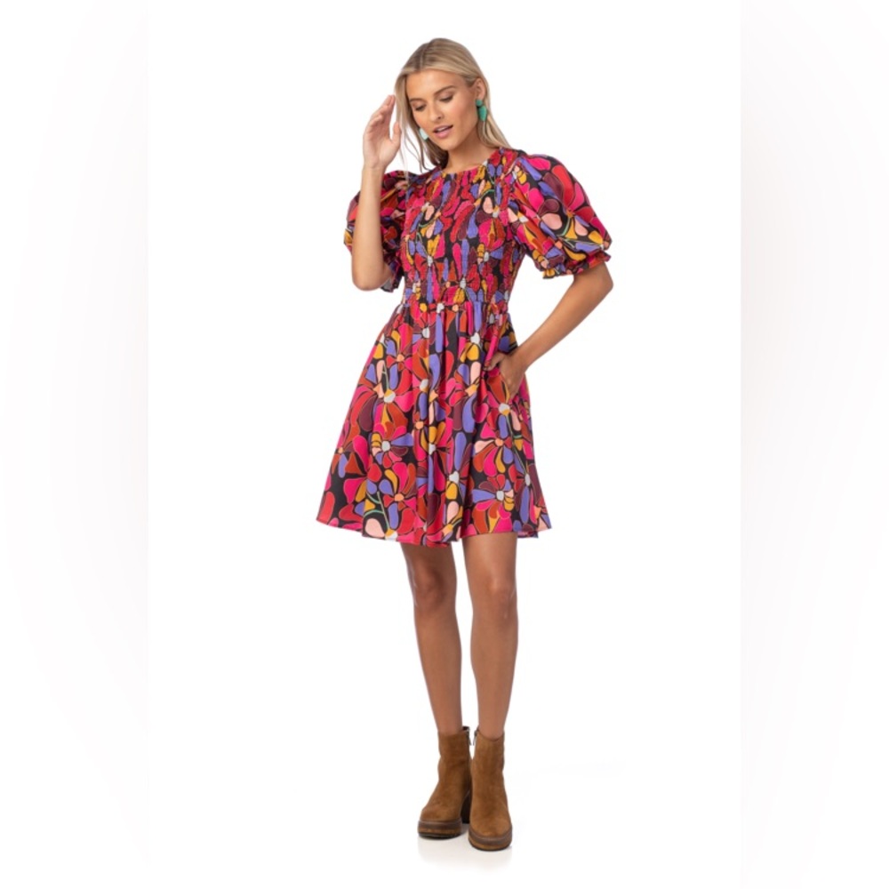 CROSBY Lizzy‎ Dress - Daisy Disco size small